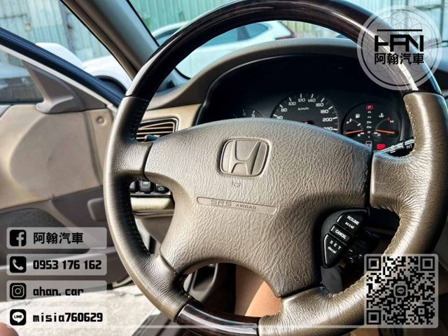 2002年【Accord】2.0 白 ❱❱❱ 只跑6萬 ╳ SUM聯盟 ╳ 里程保證 ╳ 實車實價  第10張相片