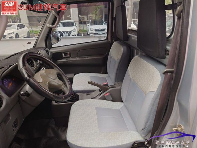 2014 菱利貨車 厚白鐵斗 一手車 全車原鈑件 倒車顯影  第8張相片