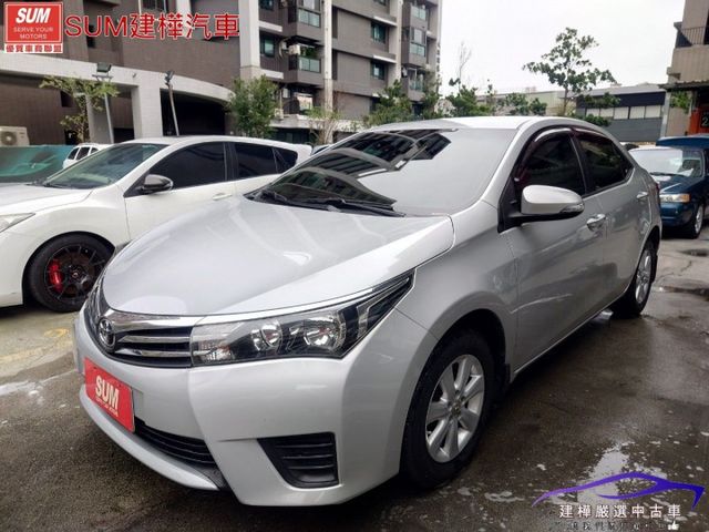 2014 Altis 一手車 全車原鈑件 里程只跑11萬 方向盤音響快控 行車紀錄 倒車顯影  第1張相片