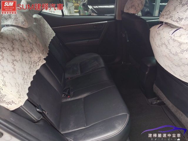 2014 Altis 一手車 全車原鈑件 里程只跑11萬 方向盤音響快控 行車紀錄 倒車顯影  第10張相片