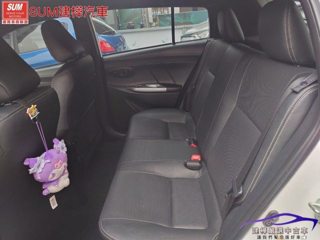 2016 YARIS 漂亮都會好車 全車原鈑件 里程只跑6萬 安卓機 導航 倒車顯影 全程原廠保養 車牌漂亮888  第8張相片