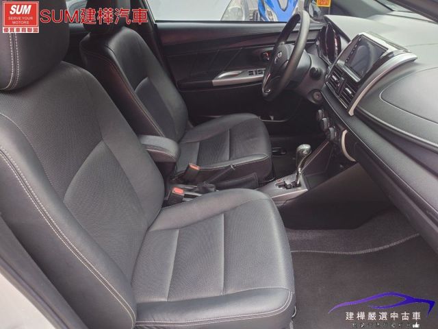 2016 YARIS 漂亮都會好車 全車原鈑件 里程只跑6萬 安卓機 導航 倒車顯影 全程原廠保養 車牌漂亮888  第9張相片