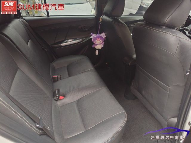 2016 YARIS 漂亮都會好車 全車原鈑件 里程只跑6萬 安卓機 導航 倒車顯影 全程原廠保養 車牌漂亮888  第10張相片