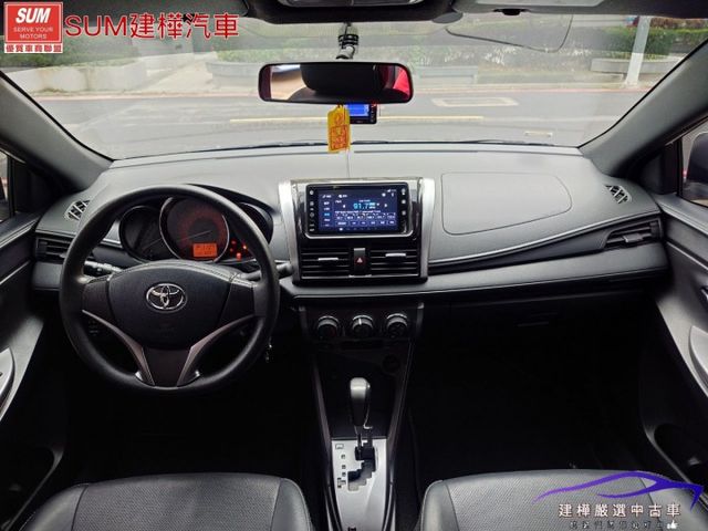 2016 YARIS 漂亮都會好車 全車原鈑件 里程只跑6萬 安卓機 導航 倒車顯影 全程原廠保養 車牌漂亮888  第11張相片