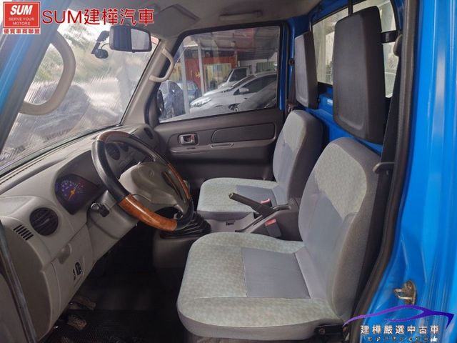 2014 菱利貨車 三面掀 一手車 里程只跑15萬 冷氣壓縮機/電瓶/四顆輪胎剛換新 倒車顯影  第8張相片