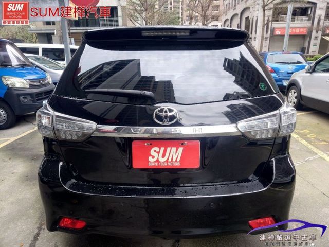 2013 WISH 稀有絕版好車 七人座大空間 倒車顯影 後座出風口  第5張相片