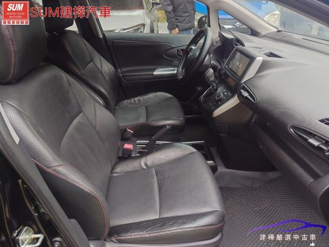2013 WISH 稀有絕版好車 七人座大空間 倒車顯影 後座出風口  第10張相片