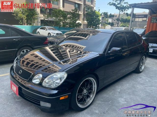 1999 GS300 MOMO核桃木方向盤 SONY 藍芽音響 前後行車紀錄 SSR19吋鋁圈 重低音音響 BC可調避震  第1張相片