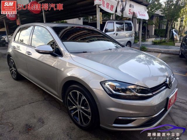 2019 Golf TSi Style 12.3吋液晶儀表板 全車原鈑件 原廠保固到2026年 快撥 盲點 ACC跟車  第3張相片
