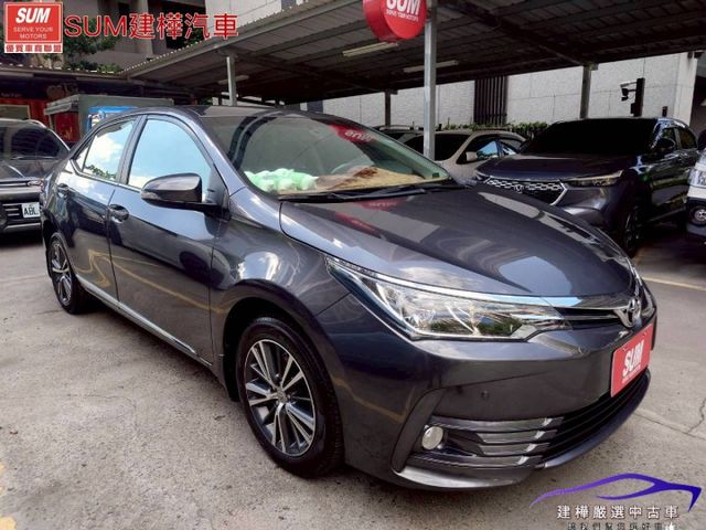 2017 ALTIS 一手車 只跑5萬9 全車原鈑件 I-KEY 摸門 定速 安卓機 導航 倒車顯影 抬頭顯示  第3張相片