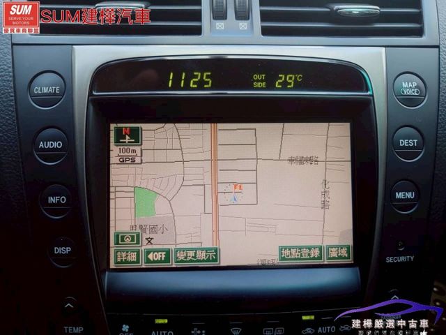 2005 GS300 市場最稀有 全車原鈑件 保證不會吃機油 I-KEY 天窗 定速 電動椅 倒車顯影  第16張相片