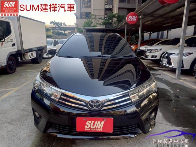 2015 ALTIS 國民神車 全車原鈑件 里程只跑九萬 I-KEY 摸門 定速 車用螢幕 倒車顯影  第2張相片
