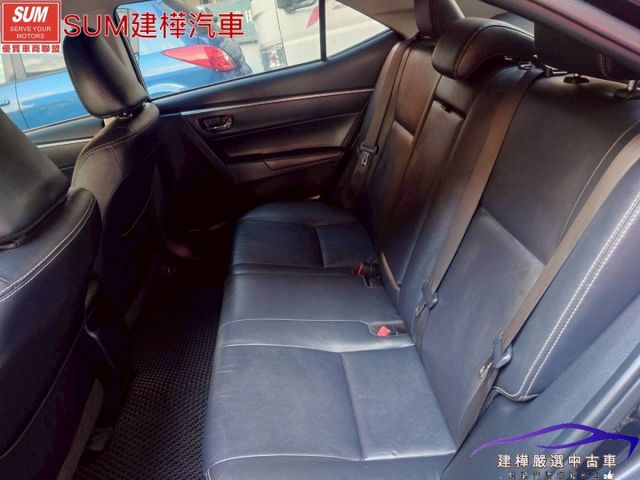2015 ALTIS 國民神車 全車原鈑件 里程只跑九萬 I-KEY 摸門 定速 車用螢幕 倒車顯影  第8張相片