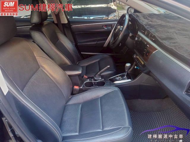 2015 ALTIS 國民神車 全車原鈑件 里程只跑九萬 I-KEY 摸門 定速 車用螢幕 倒車顯影  第9張相片