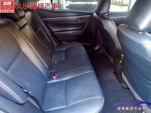 2015 ALTIS 國民神車 全車原鈑件 里程只跑九萬 I-KEY 摸門 定速 車用螢幕 倒車顯影  第10張相片