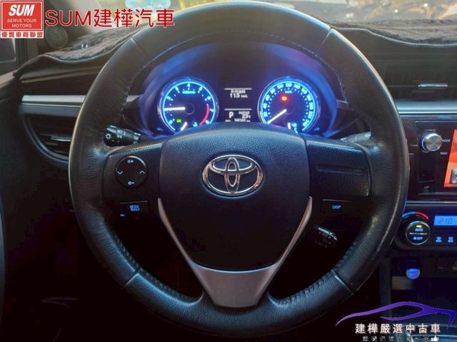 2015 ALTIS 國民神車 全車原鈑件 里程只跑九萬 I-KEY 摸門 定速 車用螢幕 倒車顯影  第12張相片