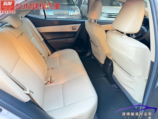 2016 ALTIS 一手女用車 全車原鈑件 I-KEY 摸門 定速 抬頭顯示 倒車顯影 前後行車紀錄  第8張相片