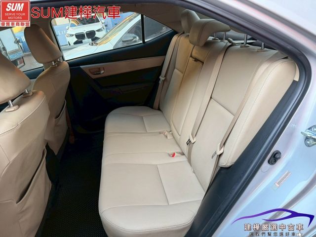 2016 ALTIS 一手女用車 全車原鈑件 I-KEY 摸門 定速 抬頭顯示 倒車顯影 前後行車紀錄  第10張相片