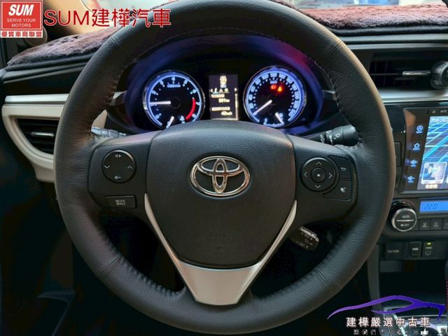 2016 ALTIS 一手女用車 全車原鈑件 I-KEY 摸門 定速 抬頭顯示 倒車顯影 前後行車紀錄  第11張相片