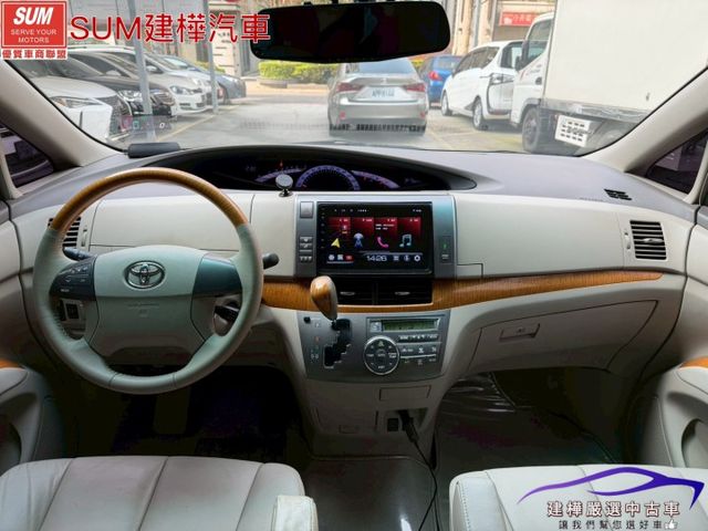 2009 PREVIA 福祉車 一手車 全車原鈑件 里程只跑八萬 電滑門 電動椅 抬頭顯示 倒車顯影  第15張相片