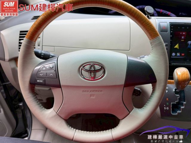 2009 PREVIA 福祉車 一手車 全車原鈑件 里程只跑八萬 電滑門 電動椅 抬頭顯示 倒車顯影  第16張相片