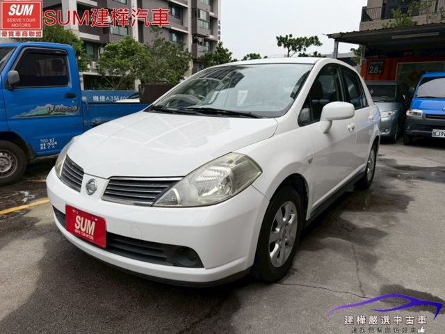 2009 TIIDA 一手車 全車原鈑件 里程只跑12萬 今年剛保養完 安卓機 導航 倒車顯影  第1張相片