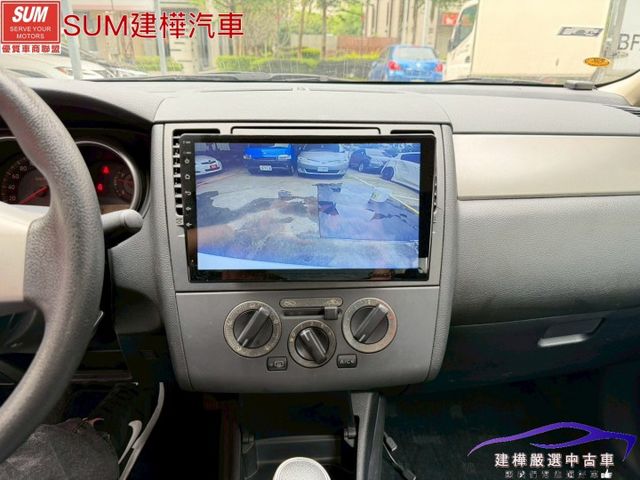 2009 TIIDA 一手車 全車原鈑件 里程只跑12萬 今年剛保養完 安卓機 導航 倒車顯影  第11張相片