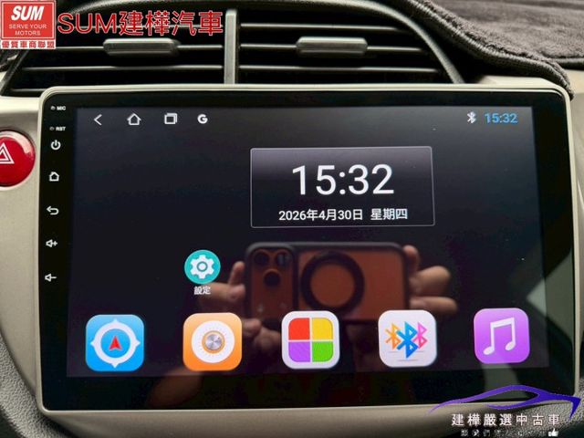 2010 FIT 安卓機 導航 倒車顯影 方向盤換檔快撥 電動後視鏡收折  第12張相片