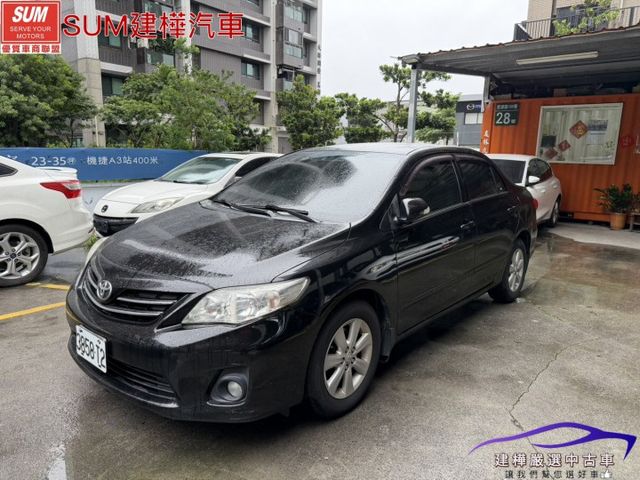 2012 ALTIS 妥善率高的國民神車 全車原鈑件 抬頭顯示 安卓機 倒車顯影 定速  第1張相片