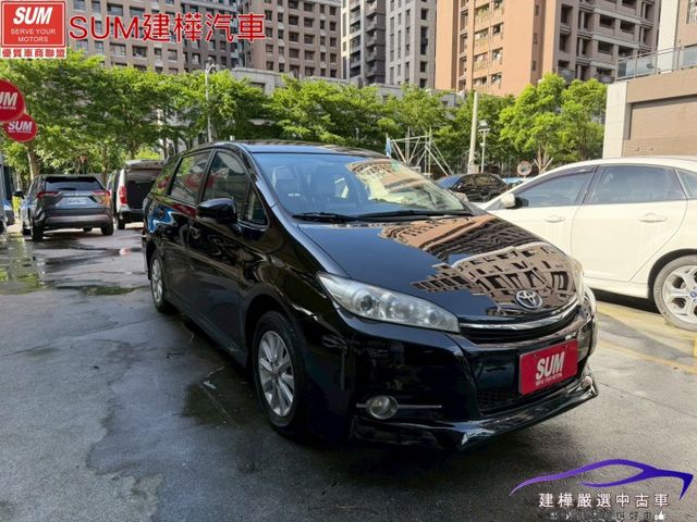 2013 WISH 全車原鈑件 七人座好休旅 安卓機 導航 倒車顯影 方向盤音響快控  第3張相片
