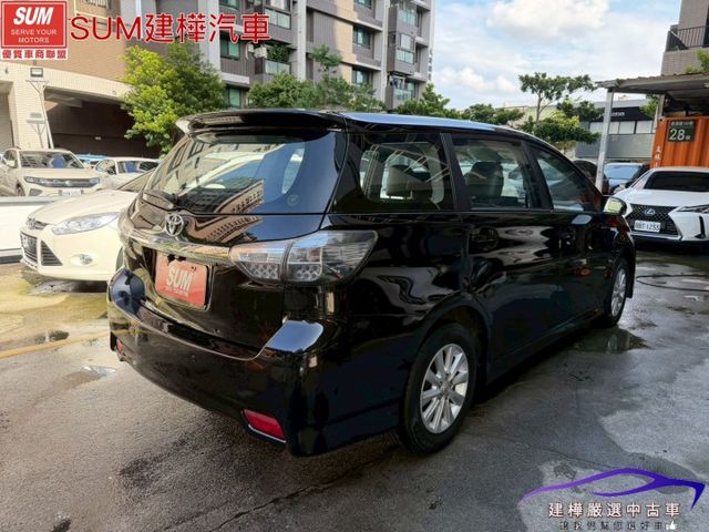 2013 WISH 全車原鈑件 七人座好休旅 安卓機 導航 倒車顯影 方向盤音響快控  第4張相片
