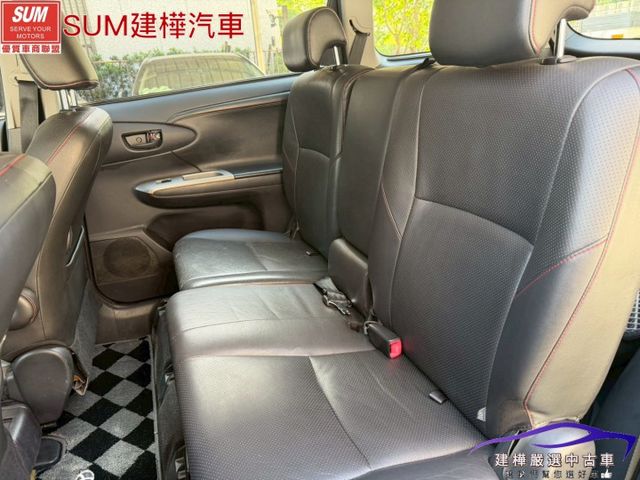 2013 WISH 全車原鈑件 七人座好休旅 安卓機 導航 倒車顯影 方向盤音響快控  第8張相片