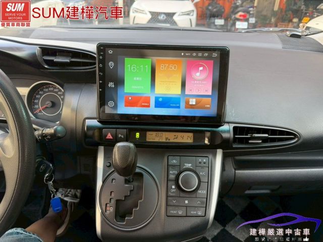 2013 WISH 全車原鈑件 七人座好休旅 安卓機 導航 倒車顯影 方向盤音響快控  第15張相片