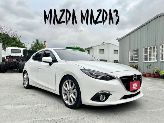 五門頂級魂動 原漆 僅跑2萬 升級TEIN避震器 防滑/盲點/6安/iKey/天窗/快撥/抬顯/導航/都會型煞車輔助系統  第1張相片