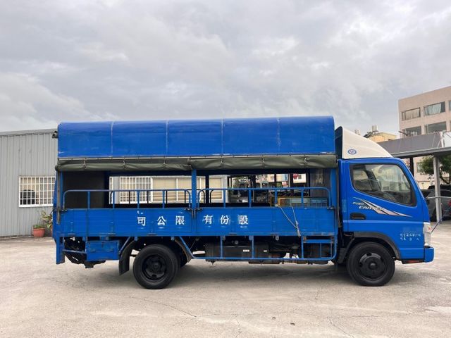 超長軸14尺 僅跑7萬 硬頂蓬式 升降尾門 中柱 4開  菜車 水果車 100%原版件  第2張相片