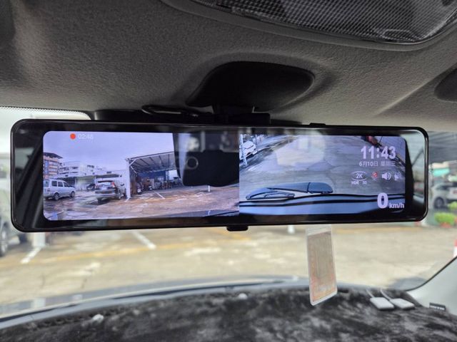頂級1.2輕油電五門小車◆LED頭燈◆ikey◆ A C C跟車◆環景導航系統◆FSK冰鑽隔熱紙◆快譯通前後行車記錄器  第13張相片