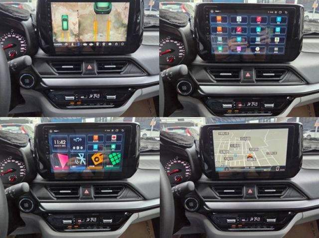 頂級1.2輕油電五門小車◆LED頭燈◆ikey◆ A C C跟車◆環景導航系統◆FSK冰鑽隔熱紙◆快譯通前後行車記錄器  第17張相片