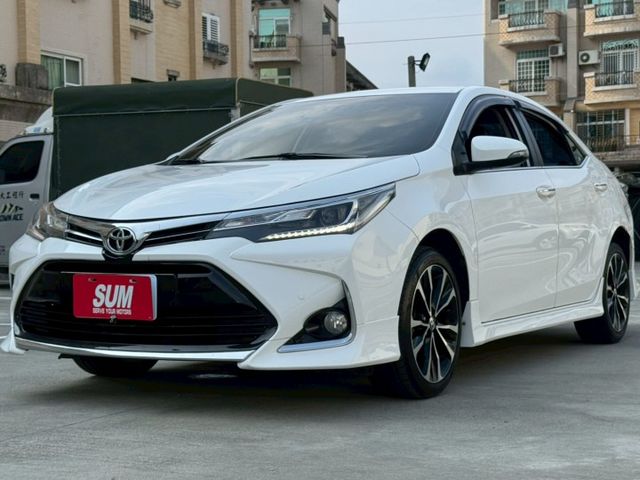 ♕ 時尚又平價 奢華極品神車➤Corolla  ALTIS X版  內裝 賽車感運動紅  實在少見!! 一手車 原鈑件  第1張相片