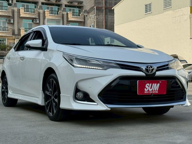 ♕ 時尚又平價 奢華極品神車➤Corolla  ALTIS X版  內裝 賽車感運動紅  實在少見!! 一手車 原鈑件  第3張相片