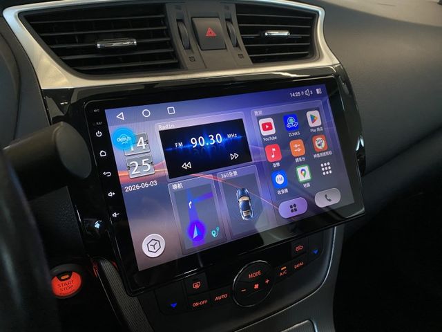 Sentra Aero 1.8 豪華版/安卓機/盲點/360環景/無線投屏/抬頭顯示器/定速/免鑰匙啟動  第15張相片