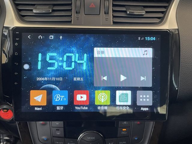 定速/倒車顯影/方向盤快控/安卓機/分區恆溫空調/摸門/一鍵啟動/日行燈  第17張相片