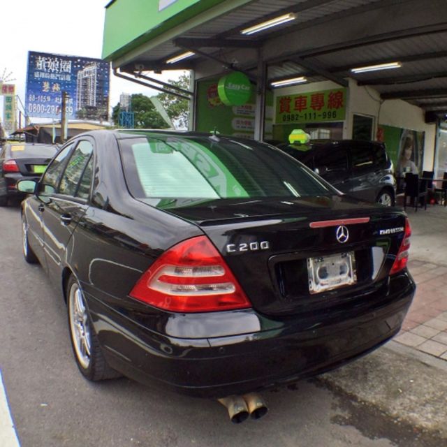 <SUM 全昱汽車 >  2001年 Benz C200K     ! ! 8顆安全氣囊 ! ! 夠威的紅頭引擎 ! !  第6張相片