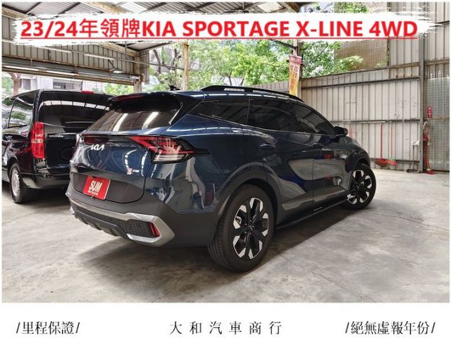 剛入庫整備中實跑4825公里X-Line4WD頂配原廠保固中/全景天窗/ACC/AEB/盲點/摸門/電動椅/電尾門  第4張相片