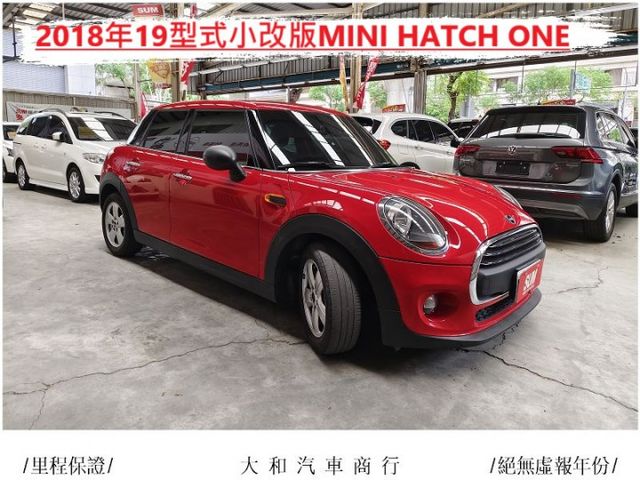 保證實跑八萬公里小改款5-DOORS1.5-NEW ONE19年型式/歡迎來電預約賞車  第3張相片