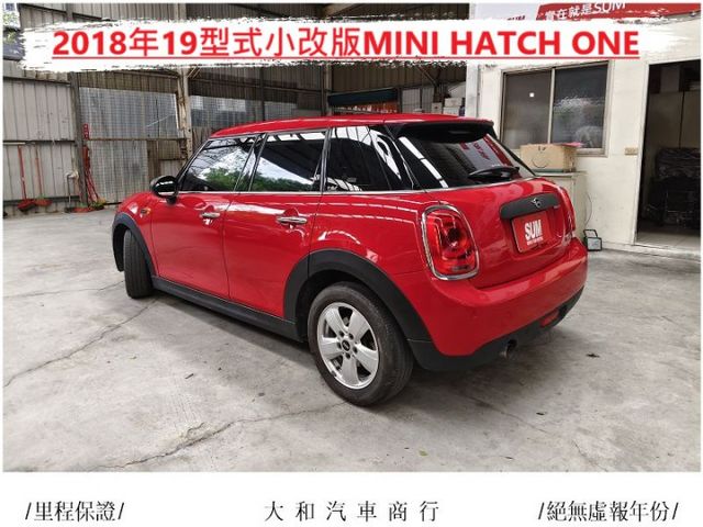 保證實跑八萬公里小改款5-DOORS1.5-NEW ONE19年型式/歡迎來電預約賞車  第5張相片