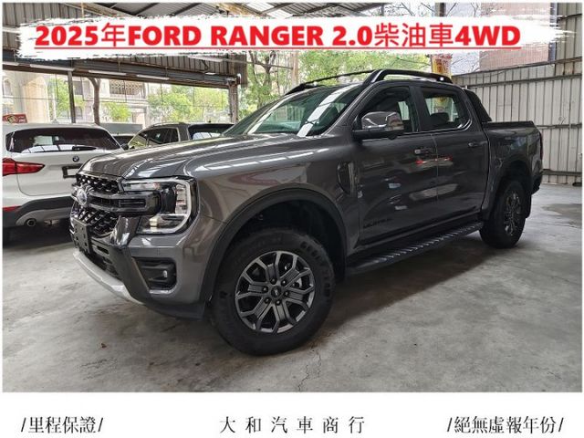 新改款實跑三千公里RANGER2.0皮卡柴油車原鈑件認證車原廠還在保固中/歡迎來電預約賞車  第1張相片