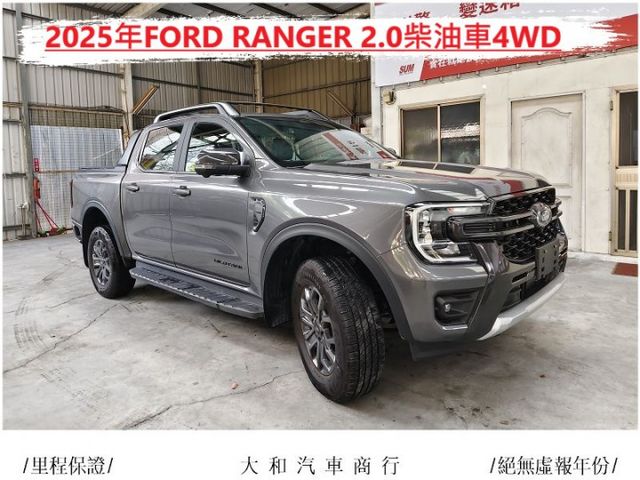 新改款實跑三千公里RANGER2.0皮卡柴油車原鈑件認證車原廠還在保固中/歡迎來電預約賞車  第3張相片
