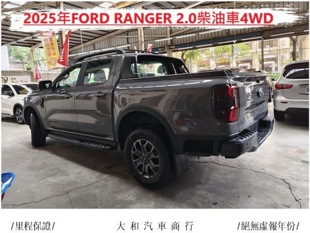 新改款實跑三千公里RANGER2.0皮卡柴油車原鈑件認證車原廠還在保固中/歡迎來電預約賞車  第4張相片