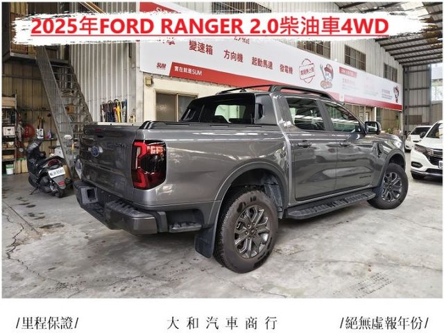 新改款實跑三千公里RANGER2.0皮卡柴油車原鈑件認證車原廠還在保固中/歡迎來電預約賞車  第5張相片