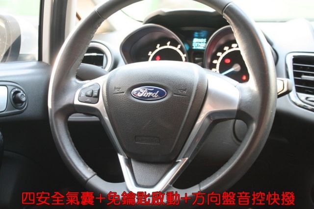 會長の店認證車/0利率專案+全車保固☆頂級 FIESTA 1.0 渦輪增壓.一手車+里程數保證.四安+免鑰匙.恆溫空調  第6張相片